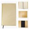 MakerFlo Laserette™ Journal Notebook – Pack of 12 Engravable and Refillable Vegan Leather Journal with Lined Pages and Gift Box, Wholesale & Bulk